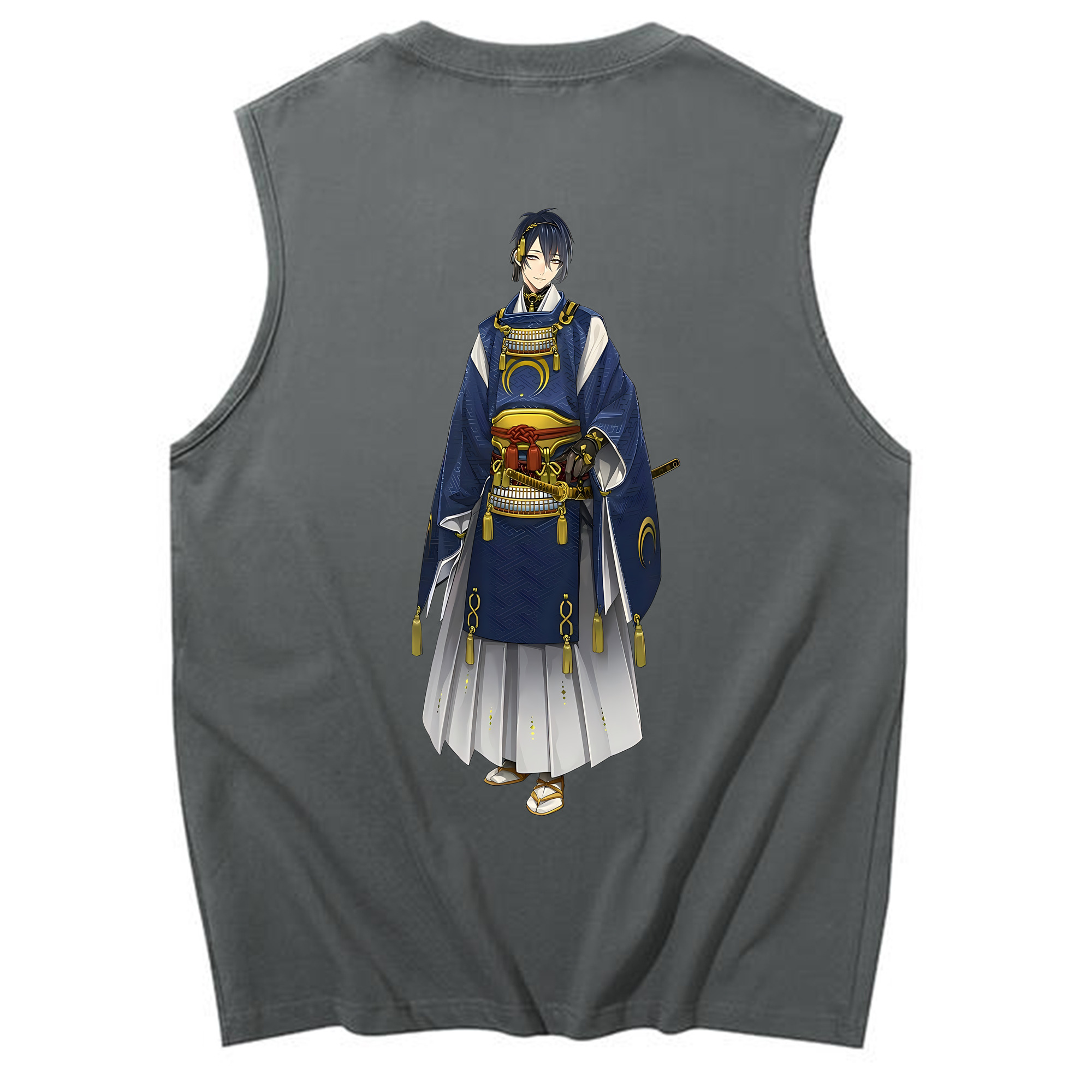 （画像用） 刀剣乱舞 Touken Ranbu コットン100％タンクトップ（背面プリント）
